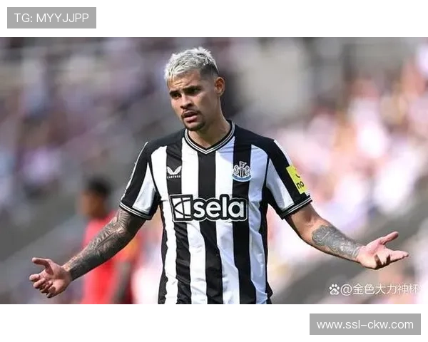 纽卡斯尔中场布鲁诺-吉马良斯脚踝受伤，缺阵时间待定。